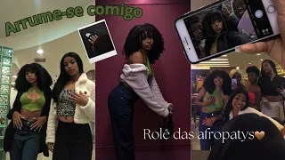 Arrume-se comigo para um rolê com minhas amigas afropatys 🤎👠✨️ ( Fomos barradas pelos seguranças )