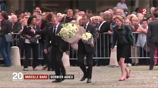 Le dernier adieu à Mireille Darc