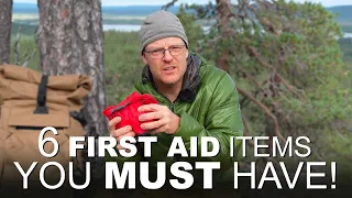 The 6 MOST IMPORTANT FIRST AID ITEMS for Outdoor People, Bushcrafters, Hikers and Wilderness Campers