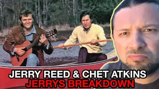 JERRY REED & CHET ATKINS Jerry's Breakdown LIVE Finger Picking Guitar | REACTION