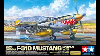 1/32 scale F-51D Mustang, by Tamiya, Part1