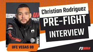 Christian Rodriguez full UFC Vegas 88 pre-fight media day interview