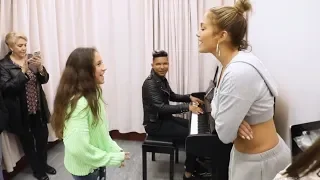 Jlo's daughter Emme singing If I Ain't Got You by Alicia Keys