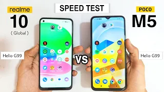 realme 10 vs Poco M5 Speed Test & Comparison | Which is Better?