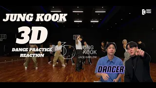 [ENG SUB] 댄서가 보는 정국 (Jung Kook) '3D (feat. Jack Harlow)’ Dance Practice REACTION !