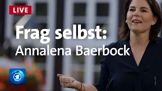 Annalena Baerbock (Grüne) antwortet auf Eure Fragen | Frag selbst 2021