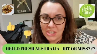 HELLO FRESH AUSTRALIA - AN HONEST REVIEW - PROS & CONS!!!!