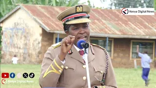 'Kujeni mnikatie, wachaneni na wasichana wadogo!' Imenti South Deputy County Commissioner tells men!