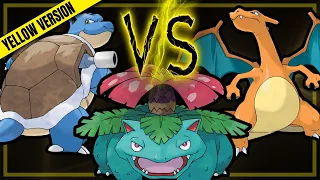 Kanto Starters Solo Challenge Versus - Which one is fastest?