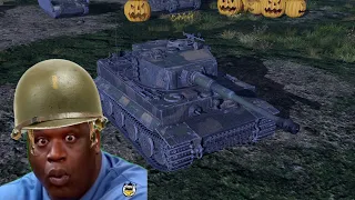 When you finally get the Tiger E- War Thunder Mobile