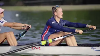 Training at the 2023 World Rowing Under 23 Championships