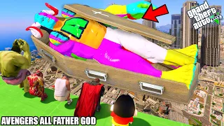 Avengers All Father God Died But Who Killed ? Franklin Find | GTA 5 AVENGERS Emotional Video