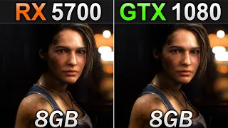 RX 5700 Vs. GTX 1080  | 1080p and 1440p | New Games Benchmarks