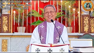 "Unsaon pag-inom ang kupa ni Cristo?" - 3/8/2023 Misa ni Fr. Ciano Ubod sa SVFP.