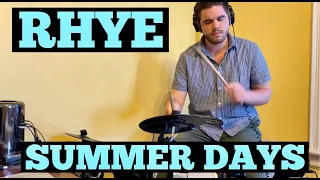 Rhye Drum Cover-Summer Days (Roosevelt Remix)