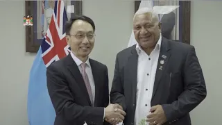 Fijian Prime Minister officiates at signing ceremony for COVID-19 emergency loans