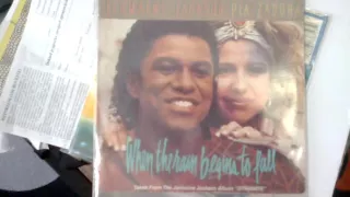 Jermaine Jackson, Pia Zadora - When the rain begins to fall - Vinyl