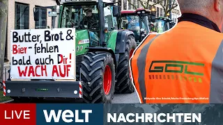 DEUTSCHLAND IN AUFRUHR: Nach heftigem Bauernprotest folgt der Streik der Lokführer | WELT Newsstream