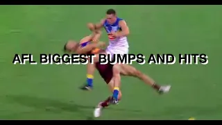 AFL BIGGEST BUMPS AND HITS