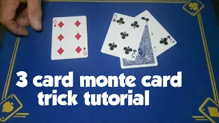 colour changing 3 card monte tutorial