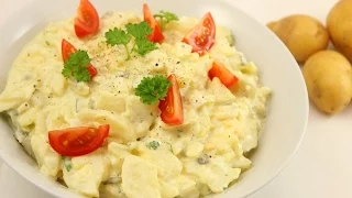 Kartoffelsalat Rezept | Klassischer Kartoffelsalat mit Mayonnaise