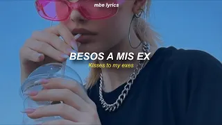 Tate McRae - Exes | Letra Español / Inglés