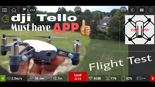 dji/Ryze Tello (New FPV APP) is Awesome!! Quick flight test 👍🏼