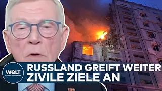 LANDESWEITE RAKETENANGRIFFE: Russland führe einen "Terrorkrieg gegen die Zivilbevölkerung"