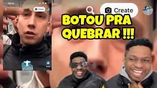 🇧🇷 GRINGOS TENTARAM FAZER MEDO EM BRASILEIRO NO AEROPORTO… SE DERAM MAL.. 😳😳😨 (reação)