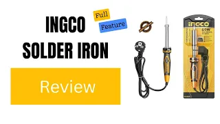 (INGCO) Ingco Solder Iron 40w Video । Solder Iron  । कैसे Use करें। @INGCO