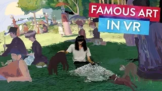Explore a Painting in VR "A Sunday Afternoon on La Grande Jatte" | Art Attack Master Works