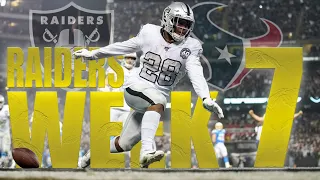 Las Vegas Raiders "JUST WIN BABY" Week 7 vs. Texans - Raiders NFL Hype Video -