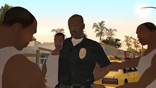 Tenpenny gets arrested by CJs.