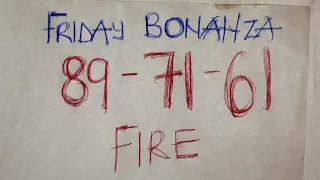 Friday Bonanza Lotto Aben Sokoo -Fire