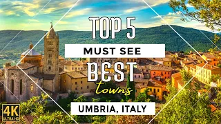 🇮🇹 Most Beautiful and Historic Towns in Umbria, Italy that nobody knows 🇮🇹