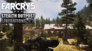 Far Cry 5 - Epic Stealth Gameplay Compilation #2 (Outpost Liberations)