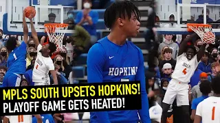 Minneapolis South Upsets Hopkins!! Section Semifinal Gets Heated!!