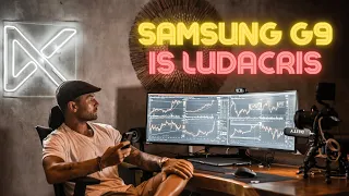 My Day Trading Computer Setup Just Got Weird AF - Best Samsung Monitor Ever?!