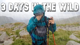 Solo Hiking & Wild Camping in the Mountains | Lakeland Three Passes Hike (Part 1)