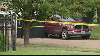 Neighbors react after man, woman found dead in pick-up truck