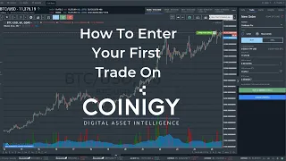 How To Enter Your First Trade on Coinigy V2 (Tutorial)