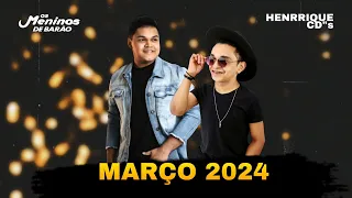 OS MENINOS DE BARÃO AO VIVO MÚSICAS NOVAS / REPERTÓRIO ATUALIZADO MARÇO - 2024