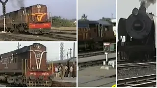 Secunderabad railway station Arrivals & departures in 1992 || Happy 167th birthday Indian railways