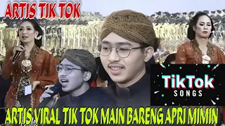 Virall‼️Artis tik tok terkenal duet bareng Apri mimin...bikin heboh dunia Maya