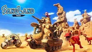 Sand Land Playstation 5 Demo Gameplay