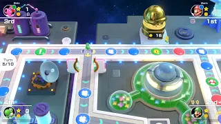 Mario Party Superstars #643 Space Land Yoshi vs Luigi vs Mario vs Birdo