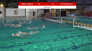 2023 FHSAA Water Polo Boys Finals - St. Thomas Aquinas vs Boca Raton