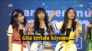 Tergita Gitaaaaa‼️‼️😍 cara meminum ramune (sts gita) jkt48 #jkt48 #jkt48tiktok #ramune #gitajkt48