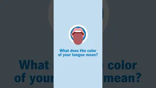 What does the color of your tongue mean? 👅