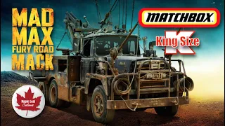 Mad Max Fury Road Mack (120) Matchbox King Size K-2 Scammell Heavy Wreck Truck